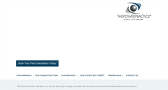 Desktop Screenshot of powerpractice.com